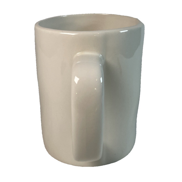 Rae Dunn Ivory Tea Ceramic Mug Artisan Collection Black Teapot Graphic 16 oz - Picture 2 of 10